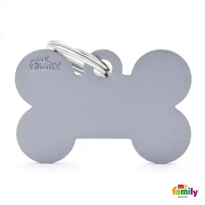 MY FAMILY MEDALLA BASIC BIG BONE ALUMINUM GREY MFB47