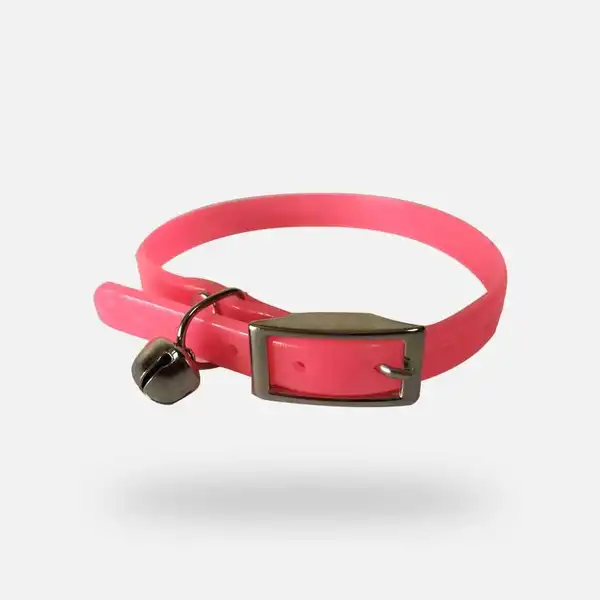 CAFRAN COLLAR DE PLASTICO PARA GATO 10MM X12 UNIDADES - (X UNIDAD)
