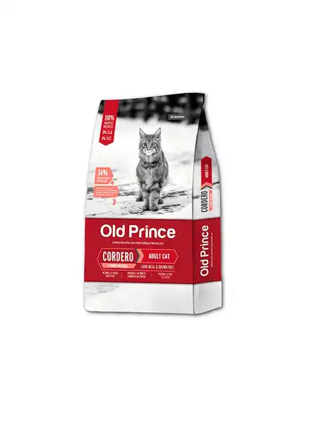 OLDPRINCE NOVEL GATO ADULTO CORDERO Y ARROZ 3KG