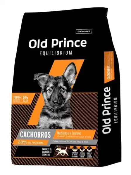 OLDPRINCE EQ CACHORRO MEDIANA Y GRANDE 7,5 KG 