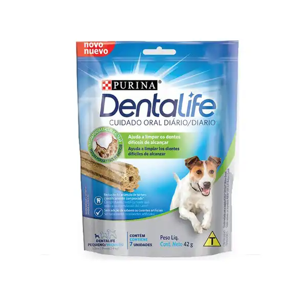 DENTAL LIFE PERROS RAZAS PEQUEÑAS 42GRS