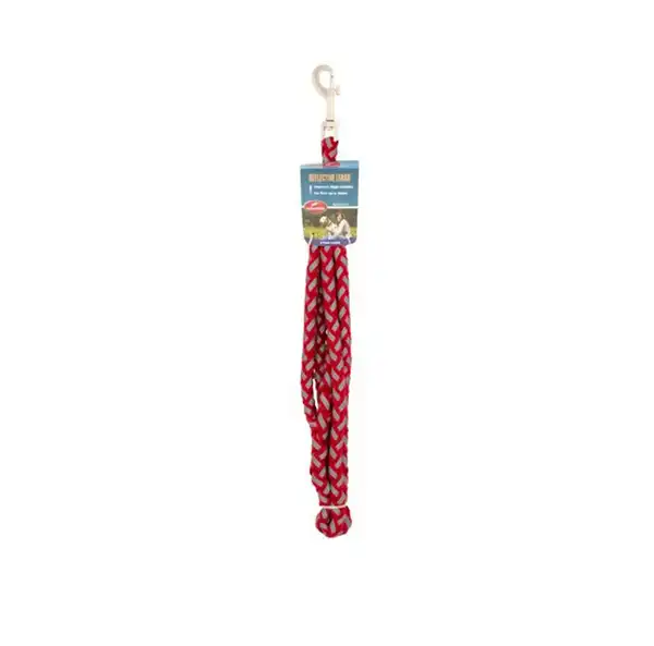PETNATION CORREA REFLECTIVE MEDIUM ROJA