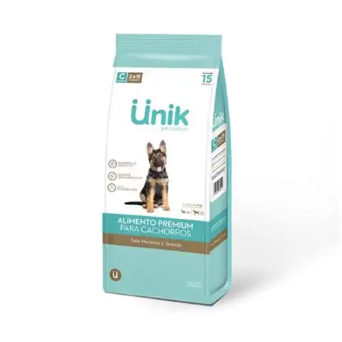 UNIK PERRO CACHORRO TALLA MEDIANA Y GRANDE 3KG