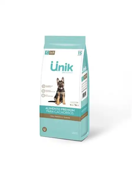 UNIK PERRO CACHORRO TALLA MEDIANA Y GRANDE 3KG