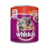 WHISKAS LATA GATITO CARNE 340GRS