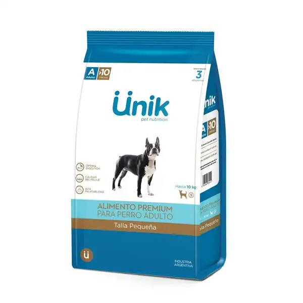 UNIK PERRO ADULTO TALLA PEQUEÑA 7,5KG