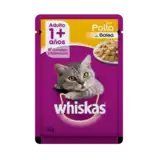 WHISKAS POUCH POLLO EN SALSA 85GRS
