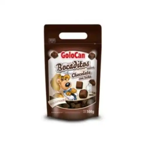 GOLOCAN BOCADITOS FINOS CHOCOLATE Y LECHE 500GRS 