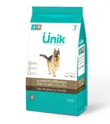 UNIK PERRO ADULTO TALLA MEDIANA Y GRANDE 15KG