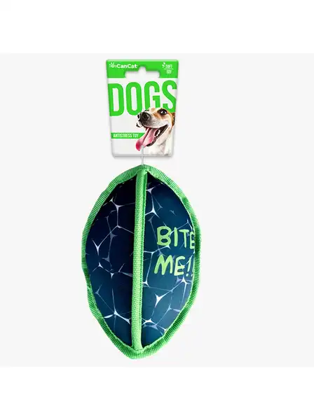 CAN CAT DOGS SOFT TOY RUGBY