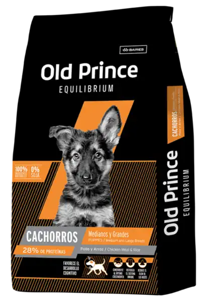 OLDPRINCE EQ CACHORROS MEDIANAS Y GRANDES 3KG