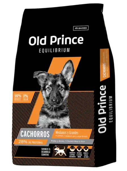 OLDPRINCE EQ CACHORROS MEDIANAS Y GRANDES 3KG
