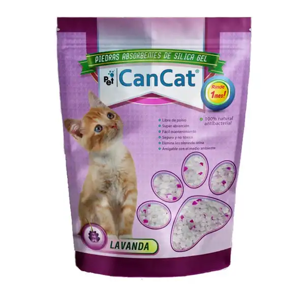 CAN CAT PIEDRA SILICA LAVANDA 2 LITROS