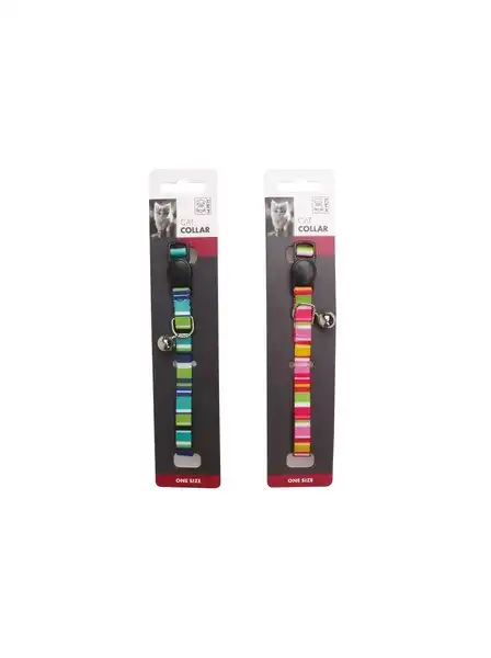 M-PETS COLLAR PARA GATOS - STRIPES