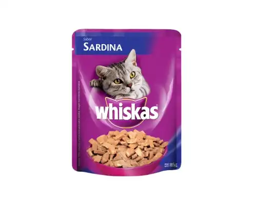 WHISKAS POUCH SARDINA 85GRS