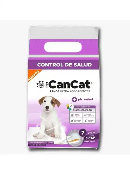 CAN CAT PAÑOS PH CONTROL 7 UNIDADES