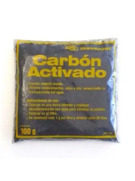 BONACQUA CARBON ACTIVADO NACIONAL 100 GRS.