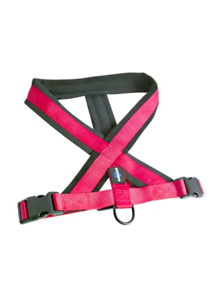 RASCALS DOG ARNES ACOLCHADO PREMIUM ANTI  TIRON  ROJO S/M 2X40-60CM