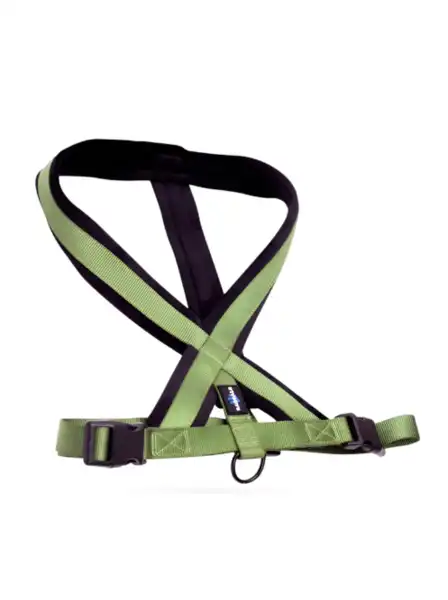 RASCALS DOG ARNES ACOLCHADO PREMIUM ANTI TIRON  VERDE S/M 2X40-60CM