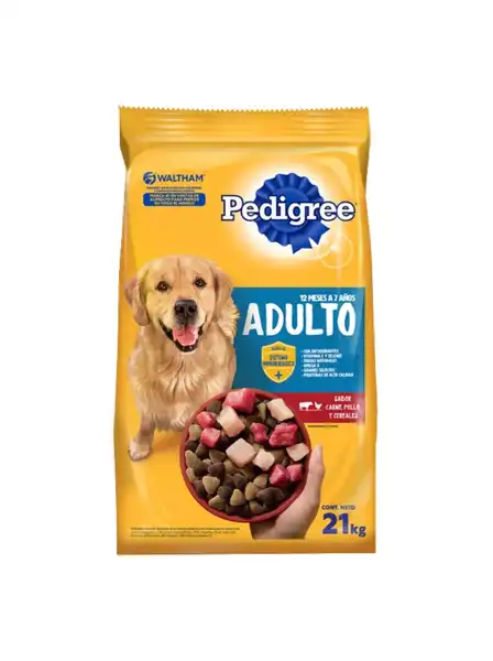 PEDIGREE ADULTO (ETAPA 2) CARNE POLLO Y CEREAL 21KG