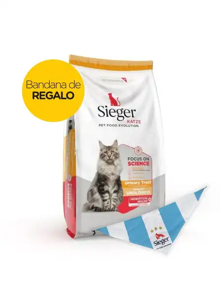 SIEGER KATZE URINARY TRACT CONTROL UROLOGICO 10 KG