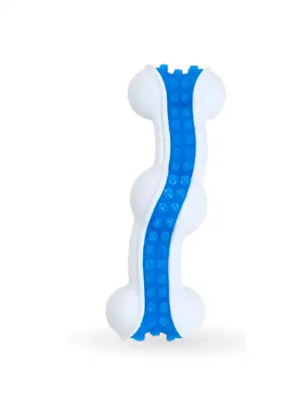 RASCALS HUESO DURO REMOVEDOR DE PLACA BACTERIANA M BLANCO/AZUL