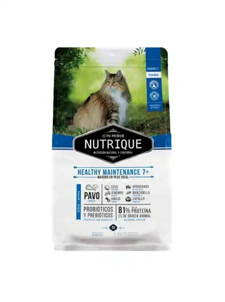 NUTRIQUE ADULT +7 CAT HEALTHY MAINTENANCE 2KG