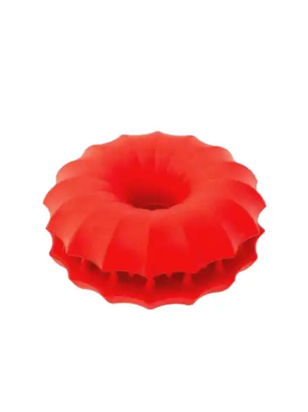 RASCALS DONA DISPENSADOR DE ALIMENTO DE GOMA ROJO 7X3.2CM