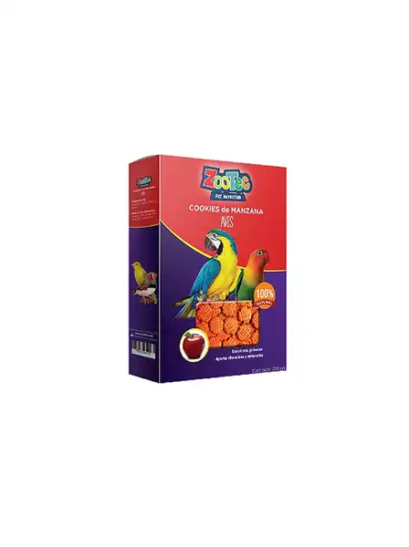 ZOOTEC COOKIES DE MANZANA PARA AVES