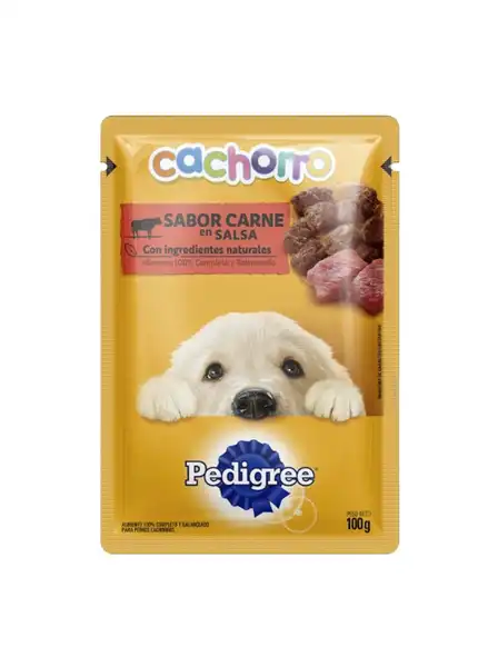 PEDIGREE POUCH CACHORRO CARNE 85GRS