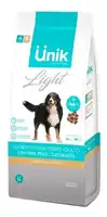 UNIK PERRO ADULTO TALLA MEDIANA Y GRANDE CONTROL DE PESO/CASTRADOS 15KG