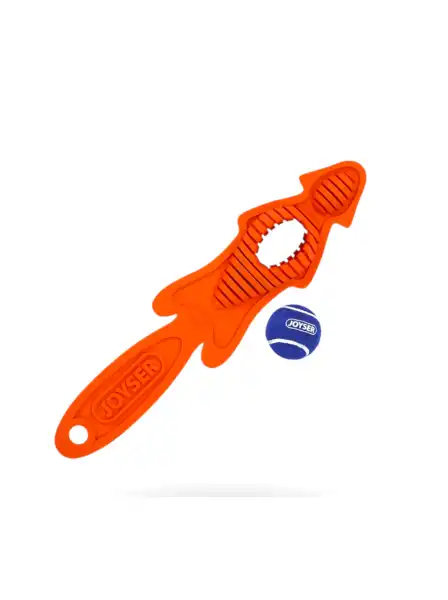 JOYSER ZORRO CON PELOTA DE TENIS JOYSER S/M NARANJA