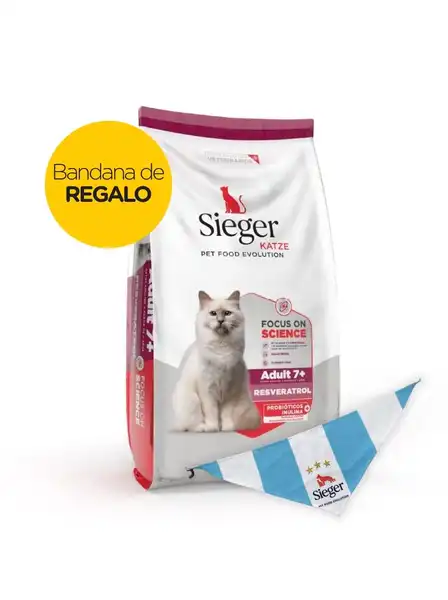 SIEGER KATZE ADULT +7 RESVERATROL 1KG