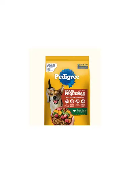 PEDIGREE RAZAS PEQUEÑAS 21 KG (CARNE Y VEGETALES)