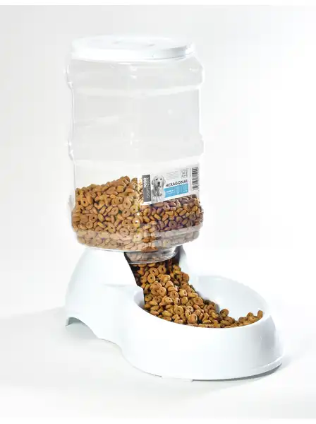 M-PETS HEXAGONAL FOOD DISPENSER - 3,5KG