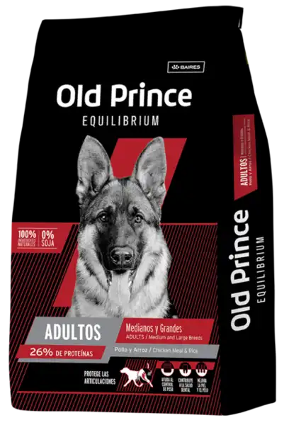 OLDPRINCE EQ ADULTOS MEDIANAS Y GRANDES 20KG