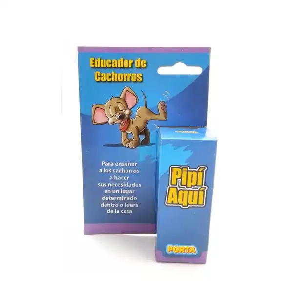 PORTA PIPI AQUI EDUCADOR DE CACHORROS 30 CC