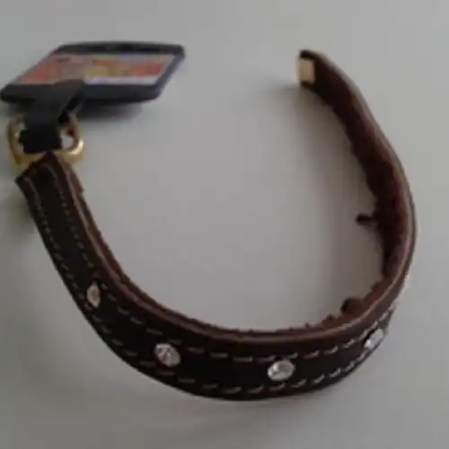 MISTER HUESO Collar Nobuk C/Strass