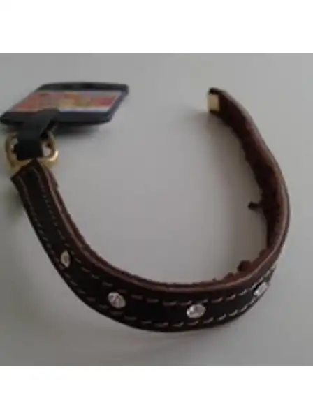 MISTER HUESO Collar Nobuk C/Strass