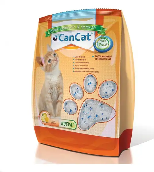 CAN CAT PIEDRITA SILICA CITRICOS 3,8LITROS