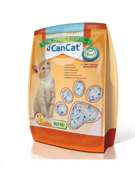 CAN CAT PIEDRITA SILICA CITRICOS 3,8LITROS