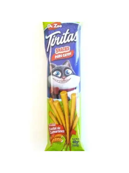 DR.ZOO TIRITAS PARA GATO COCTEL DE CAMARONES