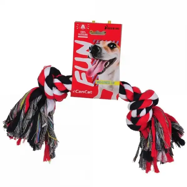 CAN CAT JUGUETE HUESO DE SOGA 5.5