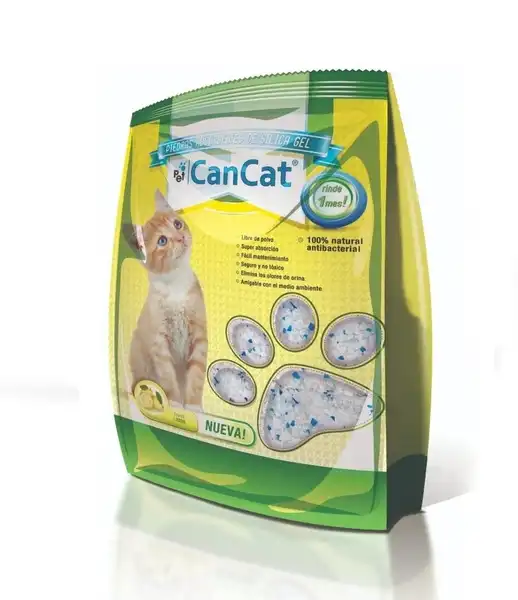CAN CAT PIEDRITA SILICA LIMON 3,8 LITROS