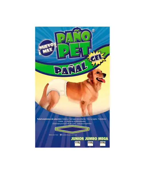 DM PAÑAL MAX MEGA X 2 PAÑOPET - MEGA