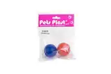 PETSPLAST PELOTA DE PLASTICO SABOR VAINILLA CHICA 