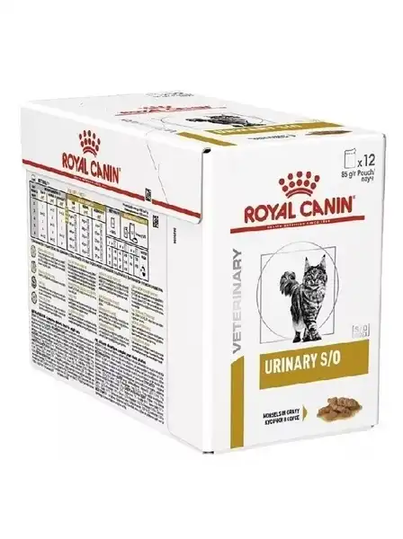 ROYAL URINARY S/O CAT POUCH 85GRS (CAJA X 12 UNIDADES)
