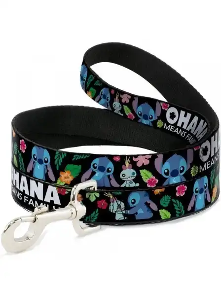 DISNEY CORREA PARA PERROS M STITCH