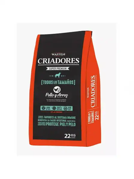 WAFFEN CRIADORES TODAS LAS RAZAS 22KG