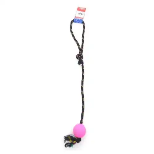 PETSPLAST PELOTA DE GOMA CHICA SOGA ALPINA 8MMX50CM 